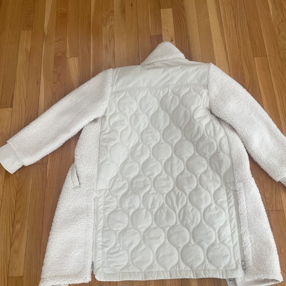 Athleta Fleece Hybrid Coat - Picture 2 of 5